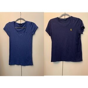 Two Ralph Lauren t shirts